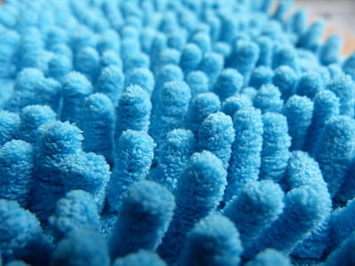 Руна, кошлатий, флизелина тканиною, текстильні, синій, м'які, смоктати
