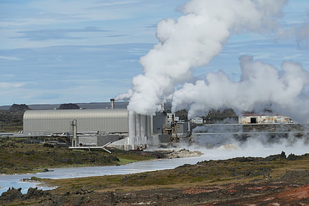 Island, elektráreň, geotermálna energia, geotermálna energia, Geo tepelnej elektrárne, energie, regeneračné