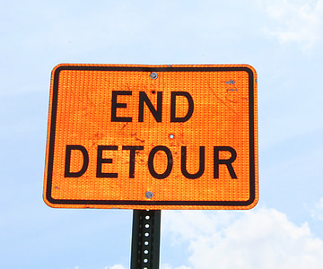 detour, sign, street, road, traffic, construction, caution