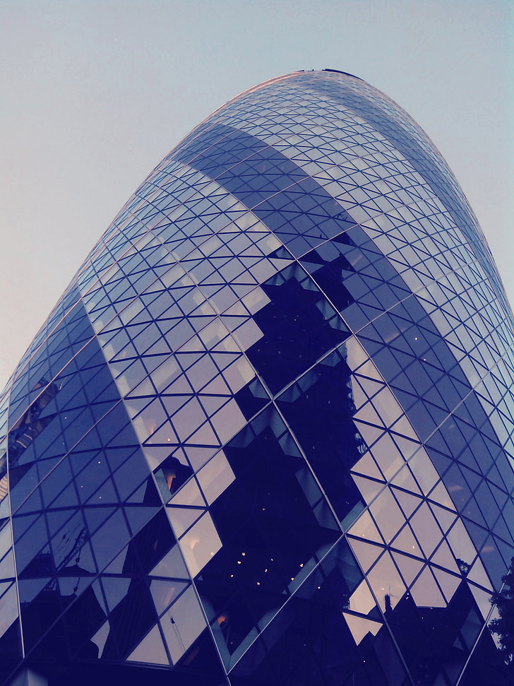 Londra, Torre, vetro, Gran Bretagna, Inghilterra, moderno