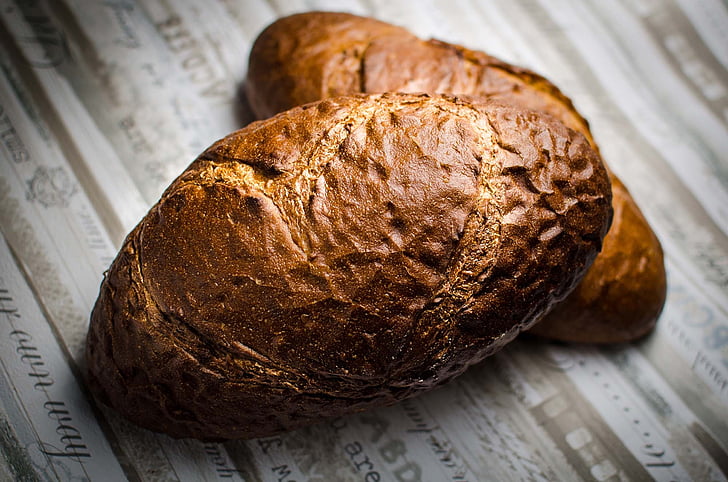 pâine, produse de panificatie, Baker, inima, srcom la cuptor, produse alimentare, bucată de pâine