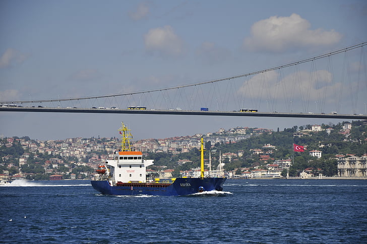 istanbul, strait, bridge