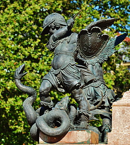 Marian kolom, München, beeldhouwkunst, Marienplatz