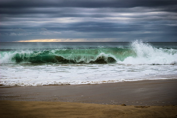 oceano, onda, Costa, natureza, água, mar, onda