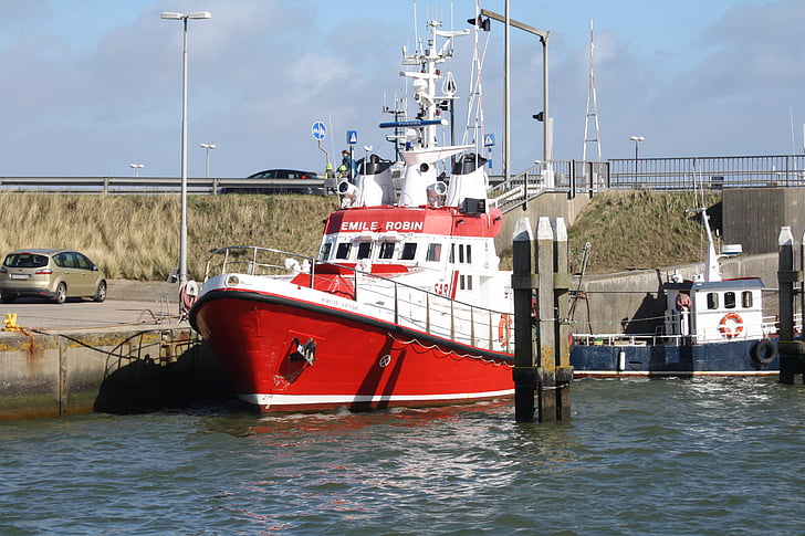lifeboat, port, denmark