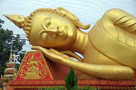 Laos, Wientian, Budda, Świątynia, religia, Pałac Królewski, Sztuka sakralna