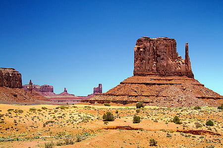 記念碑の谷, ユタ州, 野生の西, アメリカ, ナバホ, 西, アリゾナ州