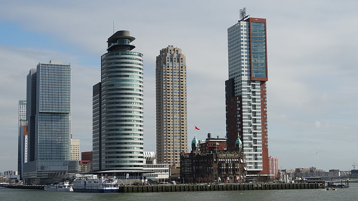 Hotel de nueva york, línea del cielo Hotel, Rotterdam