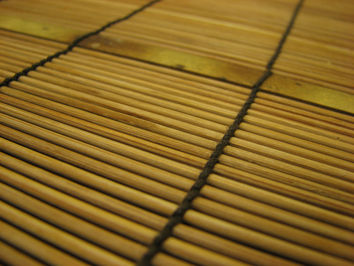 Bamboo, mat, mönster