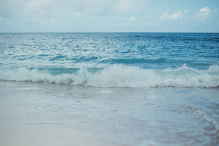 val, shorebreak, vode, valoloma, splash, Ocean, morje