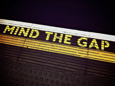 mind the gap, london, underground, transportation, uk, sign, transport