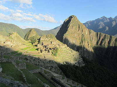 Machu picchu, Peru, landsbyen, fjell, inkaene, kultur, historie