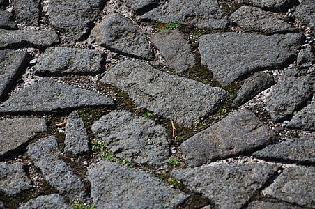road, walkway, the stones, gravel road, cobblestone, backgrounds, street