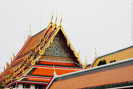 tempelj, strehe, Pagoda, arhitektura, Palace, budizem, jugovzhodne