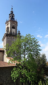 Витория, Gasteiz, Башня, Сан Мигель, Туризм, средневековый, Будильник
