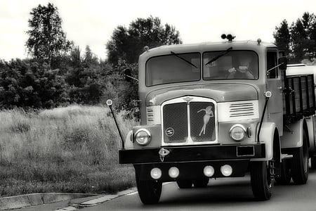 Truck, IFA, h6z, H6, DDR, historicky, Východné Nemecko