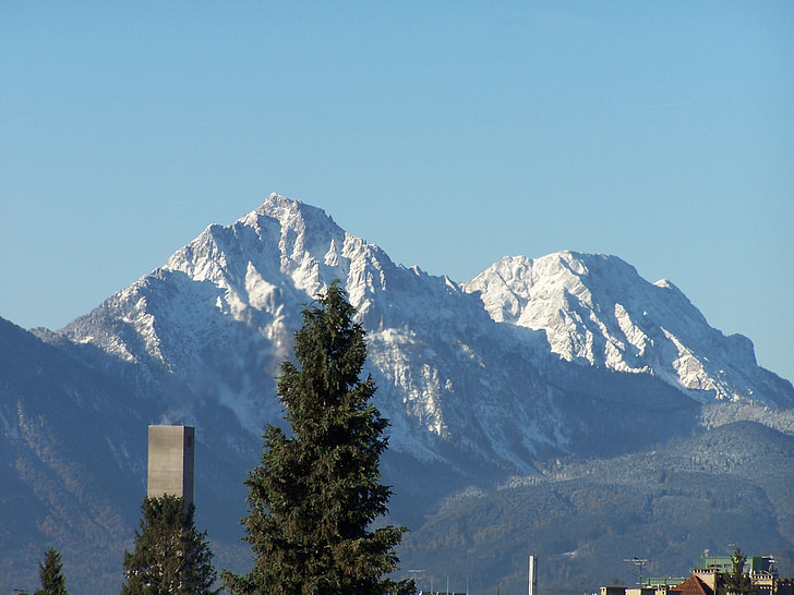 dağ, Staufen, doğa, Kış, kar yağışı, dağlar, tatil