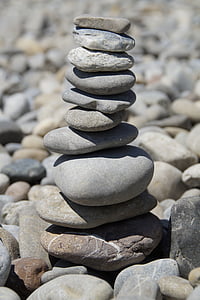 kamenje, kamena kula, stog, složeni, Cairn, toranj, saldo