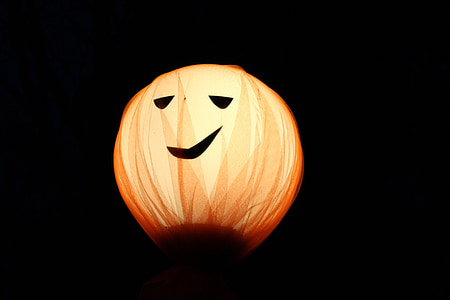 Halloween, tök, dekoráció, lámpa, lámpa, törölköző, narancs
