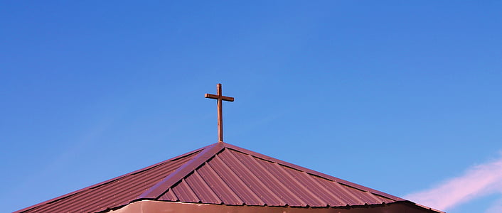 kříž, obloha, křesťanský kříž, symbol, křesťan, křesťanství, náboženství