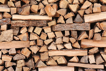 ook duidelijk zin, brandhout, hout, brandstof, logboek