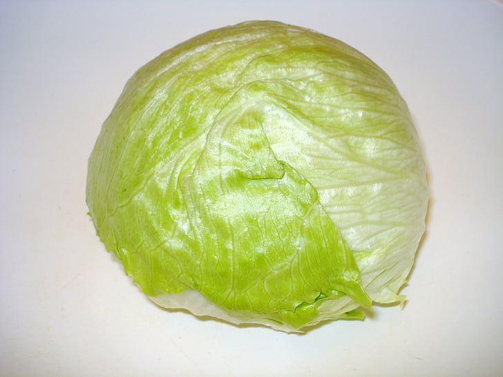 salad, iceberg lettuce, head of lettuce, vitamins, healthy, food, eat
