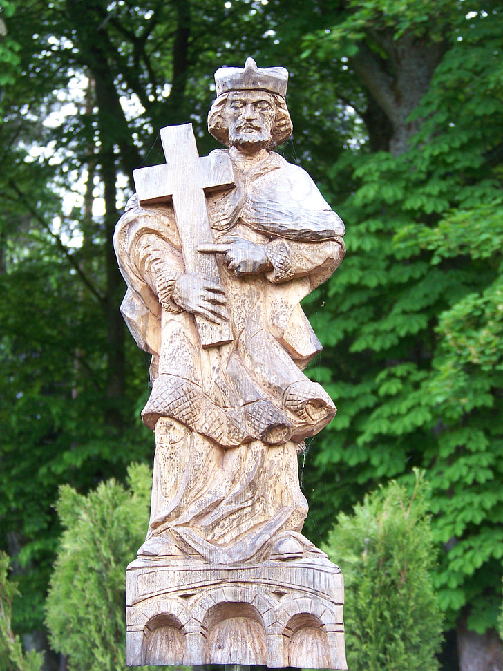 Sainte, monument, Croix