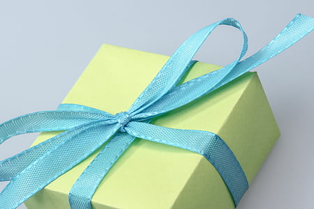 gift, package, made, loop, packet loop, christmas, christmas decoration