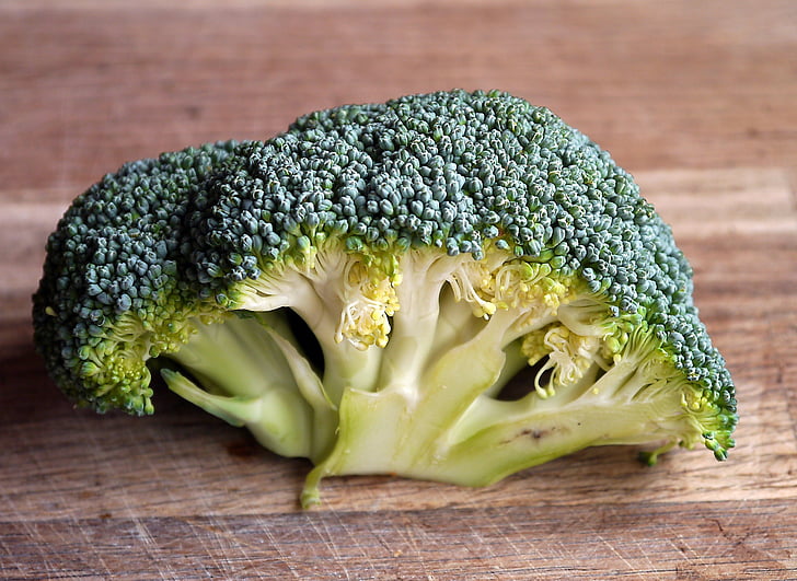 makro, fotografering, sundhed, broccoli, vegetabilsk, mad, sund