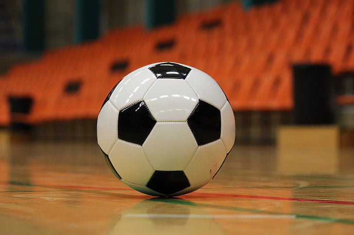 ball, soccer, training, goal, hall, halgulv, sport