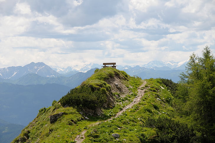 Dachstein, coche de cable, montañas, caminata, naturaleza, Austria, góndola