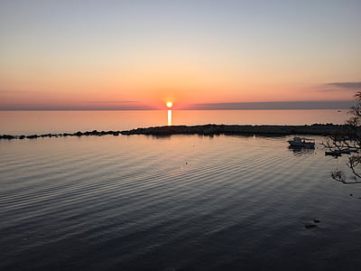 Sunset, Sea, Diamond, Calabria, Sun