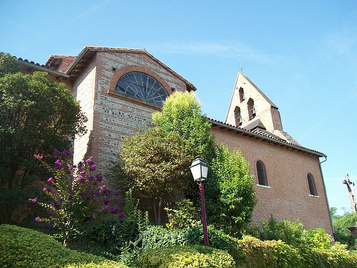church, southwest, heritage, parking, village