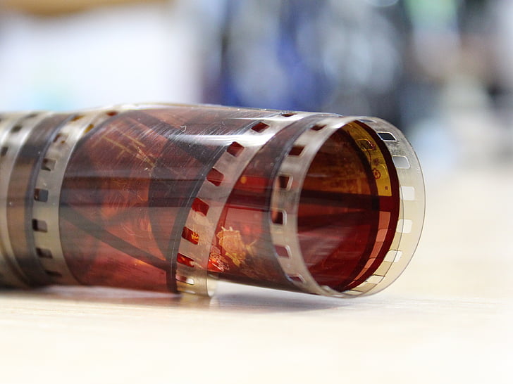 Film, filmový materiál, Rám, snímky, filmový pás, retro, 35 mm