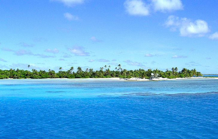 deserted island, heavenly landscape, deserted beach, paradise, seascape, tropical island, sea