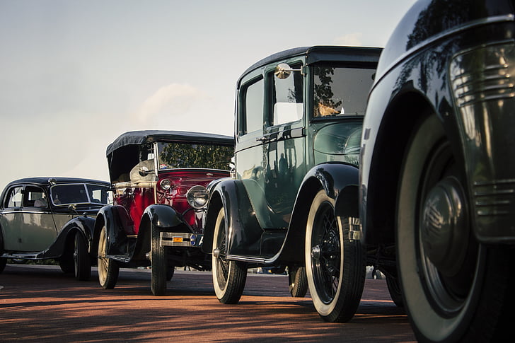 Oldtimers, voiture, vieille voiture, automobile, Vintage, voitures classiques, Ford