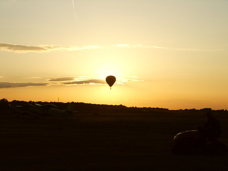 balionas, Saulėlydis, Sportas, laisvalaikio, karšto oro balionu, Kapadokija, Gamta