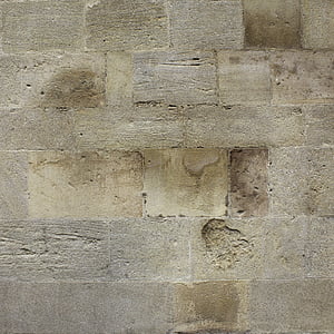 paret, pedra, gris, marró, mur de pedra, natural, vell