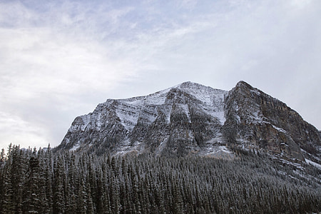 Banff, nacional, Parque, montaña, Rocky, montañas rocosas, paisaje