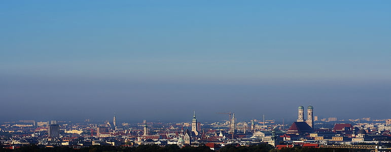 München, Frauenkirche, Beieren, hoofdstad van de staat, stad, Landmark, gebouw