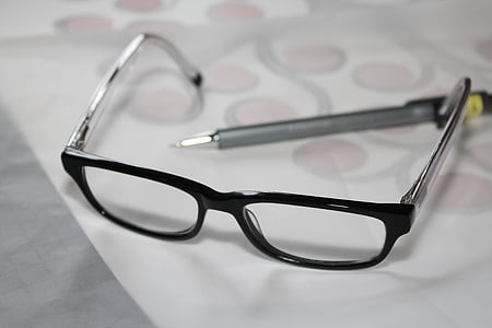 Glasögon, läsglasögon, studera, Lär dig, Student, skolan, behandlingen stöd