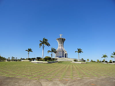 bažnyčia, katedra, religija, Brazilija, šventykla, bokštas, statybos
