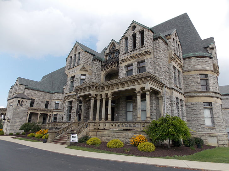 Mansfield, riformatorio, riformatorio di stato di Ohio, architettura, costruzione
