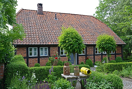 Syke, barrien, hahnenfelder weg, casa, edifici, exterior, façana