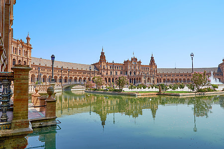 Parlamento regional, España, Andalucía, arquitectura, lugares de interés, edificio, Ayuntamiento de la ciudad