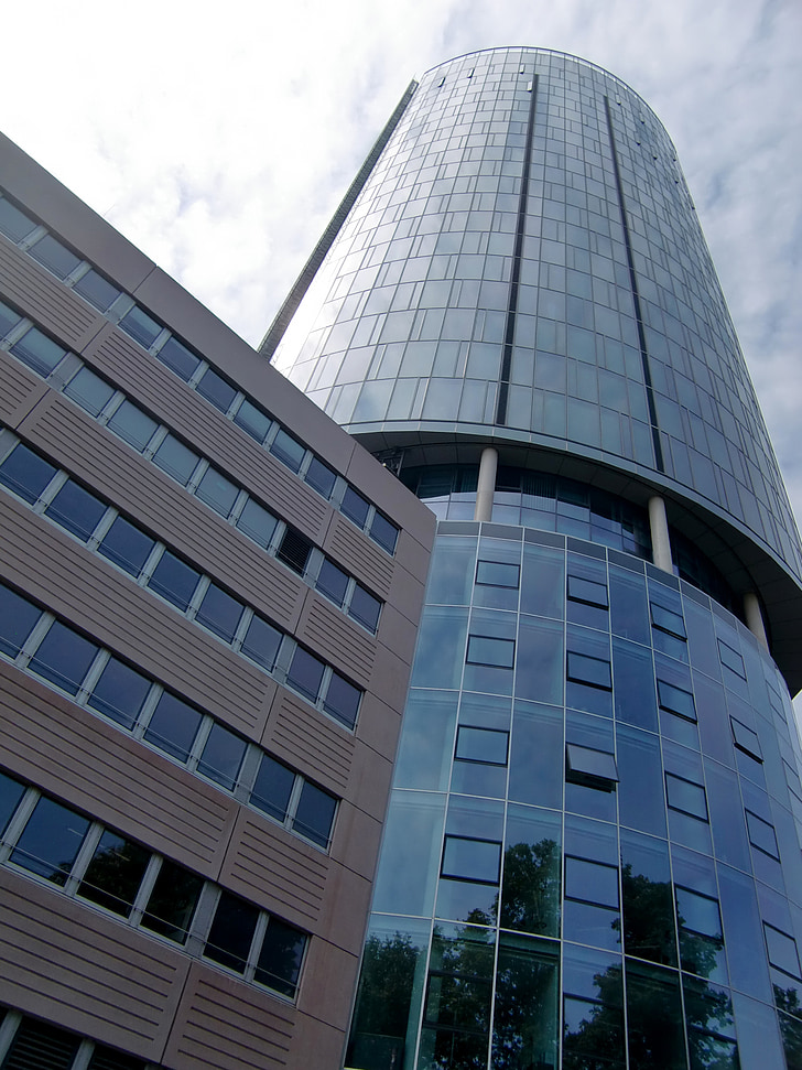 cologne, panorama tower, glass, facade, architecture, building, modern