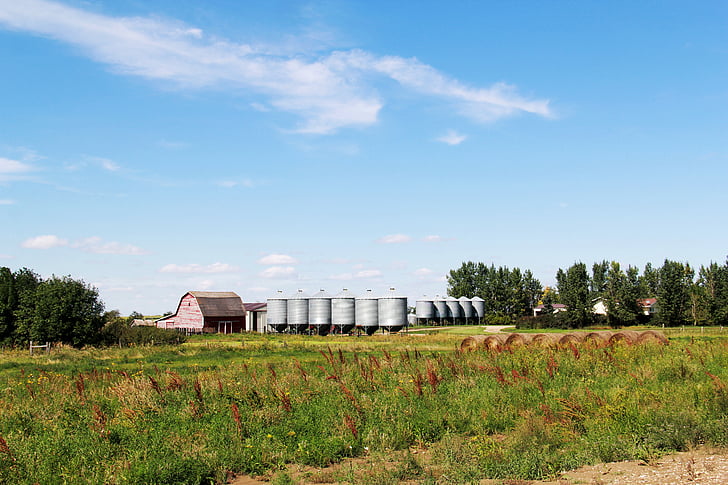farma, jar, Prairie, pole, vidieka, poľnohospodárstvo, vidiek