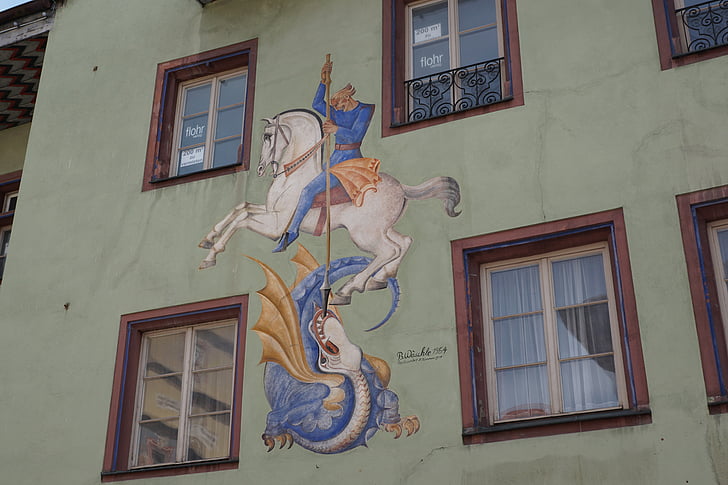 Rottweil, Tyskland, facade, hjem, historisk set, vindue