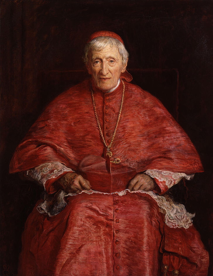 kardinaal, John henry newman, Paus, religieuze, religie, geloof, Christendom