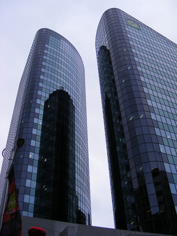 rakennus, Tower, Reflections, highrise, arkkitehtuuri, moderni, pilvenpiirtäjä